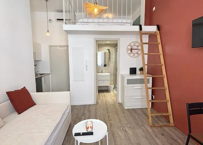 Proche Palais Des Festivals, T2 Avec Mezzanine - Palmazur Apartamento *